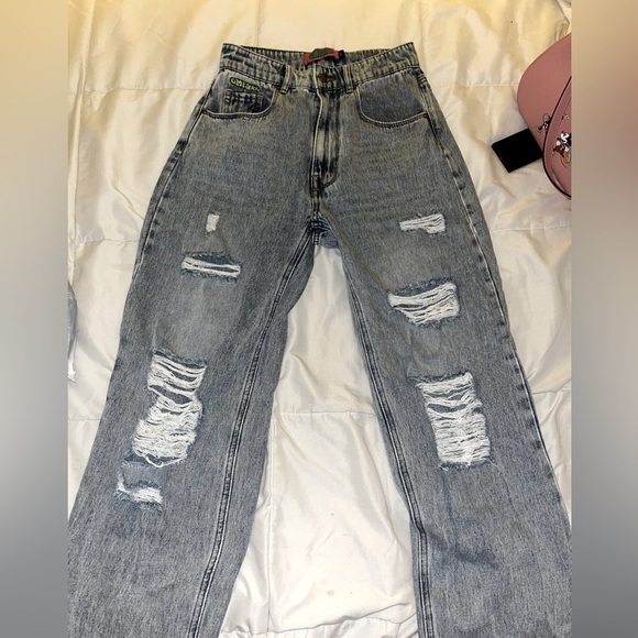 Empyre Denim - blue ripped empyre jeans size 2